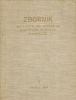 Zbornik Instituta za historiju redničkog pokreta Dalmacije 1/1970