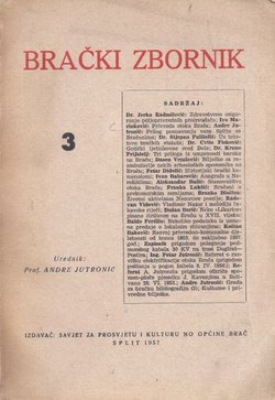 Brački zbornik 3/1957