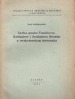 Istočna granica Tomislavove, Krešimirove i Zvonimirove Hrvatske u savsko-dravskom interamniju