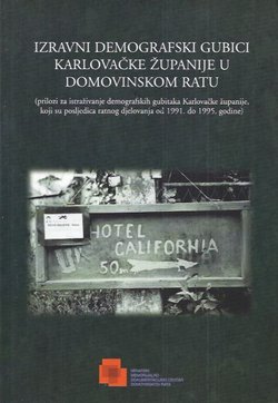 Izravni demografski gubici Karlovačke županije u Domovinskom ratu