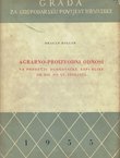 Agrarno-proizvodni odnosi na području Dubrovačke republike od XIII. do XV. stoljeća