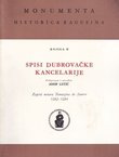 Spisi dubrovačke kancelarije II. Zapisi notara Tomazina de Savere 1282-1284