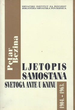 Ljetopis samostana Svetoga Ante u Kninu 1904.-1963.