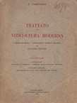 Trattato di viticoltura moderna I.