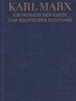 Grundrisse der Kritik der politischen Ökonomie