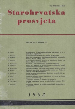 Starohrvatska prosvjeta, III. serija 13/1983