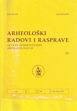 Arheološki radovi i rasprave 15/2007