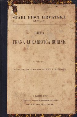 Djela Frana Lukarevića Burine