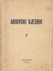 Arhivski vjesnik II/1959