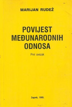Povijest međunarodnih odnosa I.