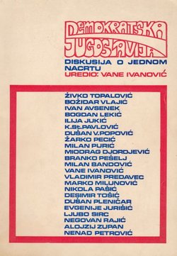 Demokratska Jugoslavija. Diskusija o jednom nacrtu