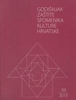 Godišnjak zaštite spomenika kulture Hrvatske 39/2015