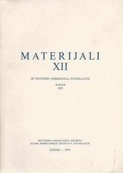 Arheološki problemi na jugoslavenskoj obali Jadrana (Materijali XII/1972)