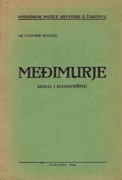 Međimurje. Zemlja i stanovništvo