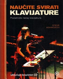 Naučite svirati klavijature. Početnički tečaj klavijatura + CD