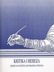 Kritika i hereza (književno-kritički rad Stanislava Šimića)