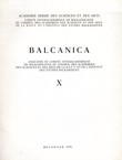 Balcanica X/1979