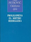 Prolegomena za kritiku Heideggera
