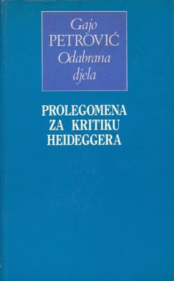 Prolegomena za kritiku Heideggera