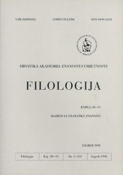 Filologija 30-31/1998