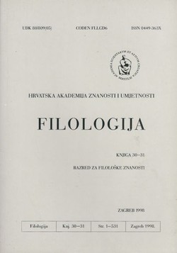 Filologija 30-31/1998