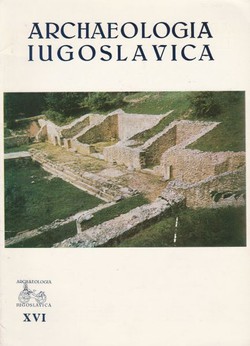 Archaeologia Iugoslavica XVI/1975