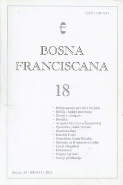 Bosna franciscana 18/2003