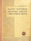 Nacrt historije hrvatske države i hrvatskog prava