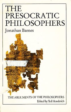 The Presocratic Philosophers