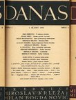 Danas 1-4/1934 + index (luksuzni uvez u koži)