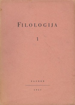 Filologija 1/1957