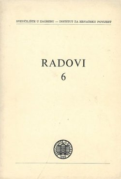 Radovi Instituta za hrvatsku povijest 6/1974