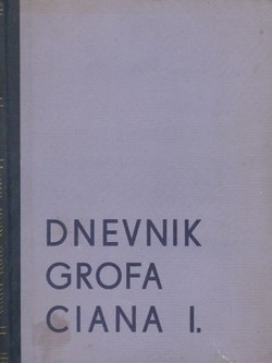 Dnevnik grofa Ciana 1937-1938