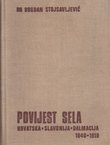 Povijest sela. Hrvatska - Slavonija - Dalmacija 1848-1918