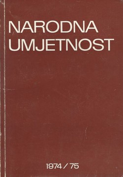 Narodna umjetnost XI-XII/1974-75 (Folklor otoka Brača)