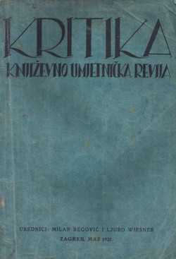 Kritika. Književno-umjetnička revija II/5/1921