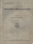 Hrvatska bibliografija 1941 siječanj-travanj