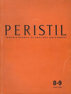 Peristil. Zbornik radova za povijest umjetnosti 8-9/1965-66