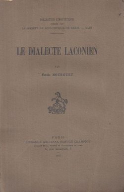 Le dialecte laconien