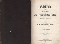 Književnik. Časopis za jezik i poviest hrvatsku i srbsku i prirodne znanosti I/1864