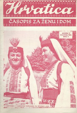 Hrvatica. Časopis za ženu i dom V/4/1982