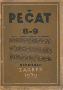 Dijalektički antibarbarus (Pečat 8-9/1939)