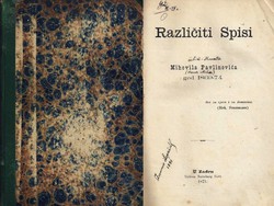 Različiti spisi Mihovila Pavlinovića god. 1869-74.