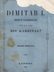 Dimitar I. biskup zagrebački jošte kao takov bio kardinal?