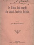 Sv. Stjepan, kralj ugarski nije zaštitnik kraljevine Hrvatske