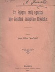 Sv. Stjepan, kralj ugarski nije zaštitnik kraljevine Hrvatske
