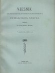 Vjesnik Kr. hrvatsko-slavonsko-dalmatinskoga zemaljskog arkiva XX/4/1918