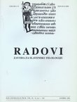 Radovi Zavoda za slavensku filologiju 30-31/1996