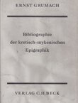 Bibliographie der kretisch-mykenischen Epigraphik