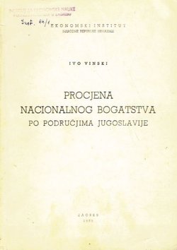 Procjena nacionalnog bogatstva na područjima Jugoslavije